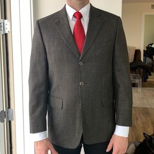 42R Jack Victor Lanzawood SPJ Wool Blazer Jacket